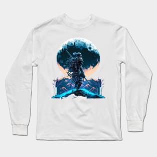 Skeleton Samurai Long Sleeve T-Shirt